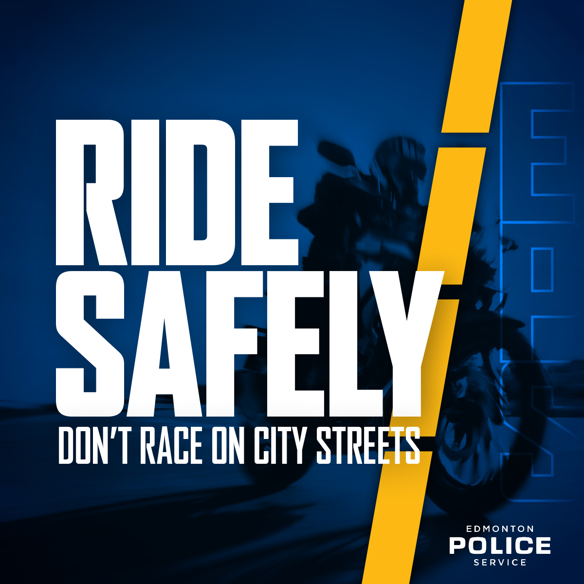 Don't race on City streets